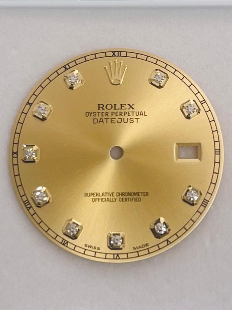 Rolex date just champagne dial